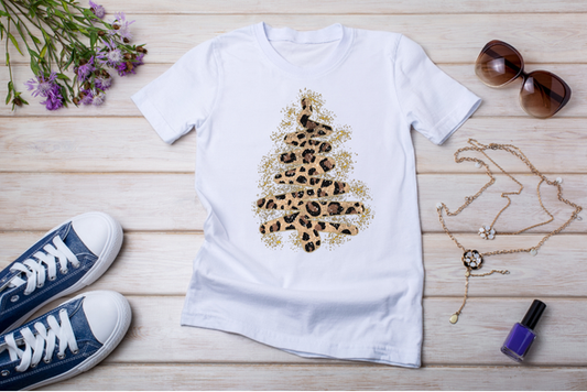 Leopard print tree